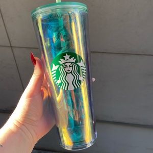 Starbucks iridescent mermaid tumbler *rare*